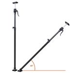 Set 2 buc dispozitiv telescopic de ridicare Timeless Tools, Capacitate 30 kg/buc, Negru fotografia produsului View 3 S