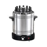 Gratar vertical Timeless Tools cu 12 buc frigarui inox rotative la 360&deg;, 1200 W fotografia produsului
