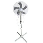 Ventilator cu picior Timeless Tools, cu telecomanda, 3 moduri diferite, Alb fotografia produsului View 2 S