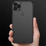 Husa de protectie ultra slim, Iphone 11 Pro Max, Gonga&reg; Negru fotografia produsului View 3 S