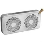 Boxa portabila bluetooth, piele, alb, Bestbeans Alb fotografia produsului