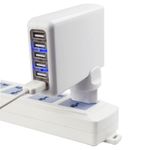 Incarcator priza, 6 porturi usb, alb, Gonga&reg; Alb fotografia produsului View 4 S