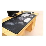 Mouse pad cu model harta lumii, Gonga&reg; Negru 80 x 30 cm fotografia produsului View 3 S