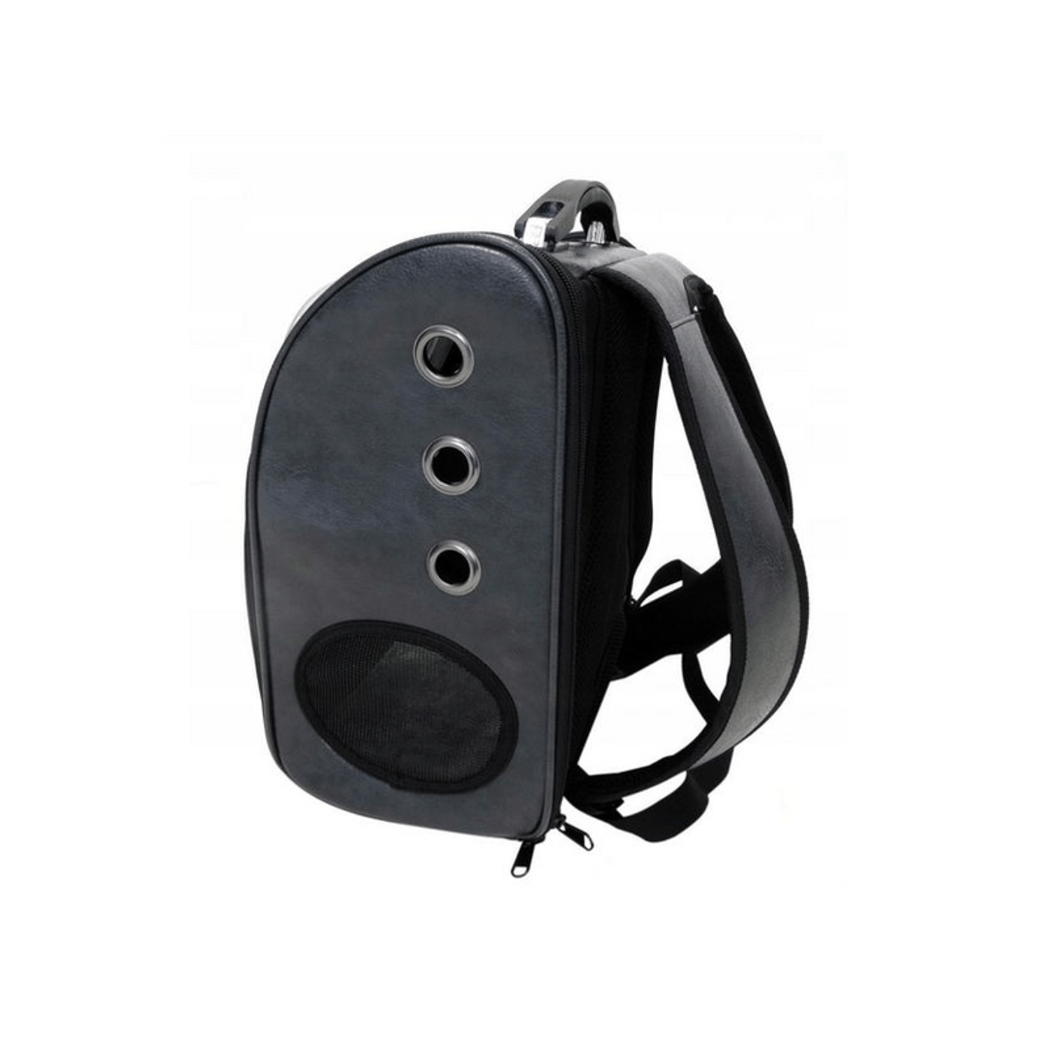 Rucsac transport animale de companie, tip capsula astronaut, Gonga&reg; Negru fotografia produsului View 2 L