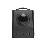 Rucsac transport animale de companie, tip capsula astronaut, Gonga&reg; Negru fotografia produsului View 5 S