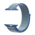 Curea compatibila Apple Watch, 42/44mm, nylon Albastru/Gri fotografia produsului