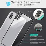 Folie protectie din sticla pentru Iphone X, full cover Negru fotografia produsului View 3 S