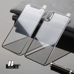 Folie protectie din sticla pentru Iphone X, full cover Negru fotografia produsului View 2 S