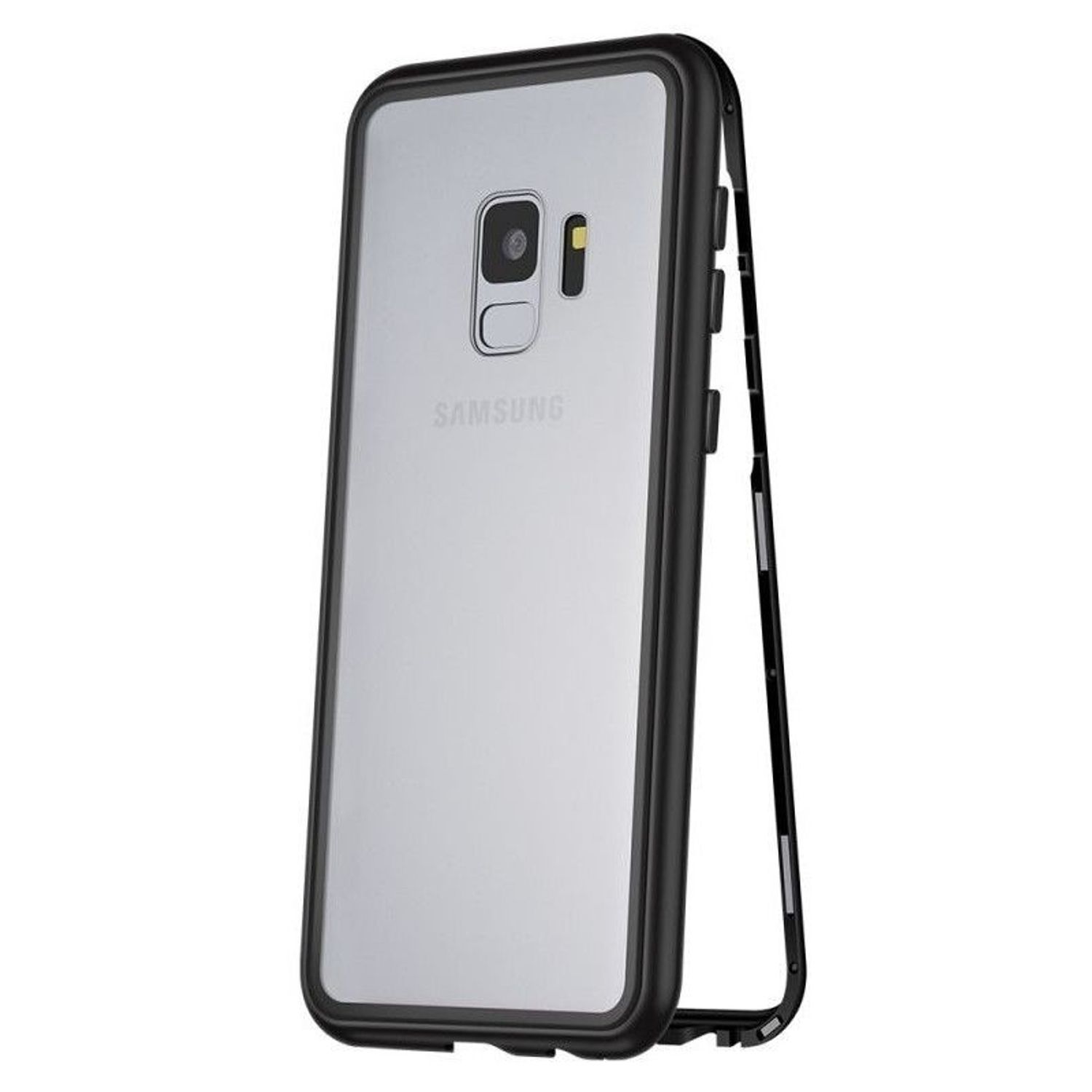 Carcasa protectie Samsung S9, magnetica Negru fotografia produsului