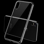 Husa protectie Iphone XS, ultra slim, din silicon Argintiu fotografia produsului View 2 S