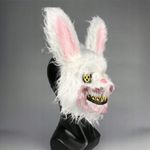 Masca creepy "Killer Rabbit", marime universala, Gonga&reg; Alb fotografia produsului View 3 S