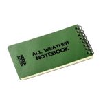 Caiet de notite, rezistent la apa, impermeabil, Gonga&reg; Verde fotografia produsului
