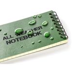 Caiet de notite, rezistent la apa, impermeabil, Gonga&reg; Verde fotografia produsului View 6 S