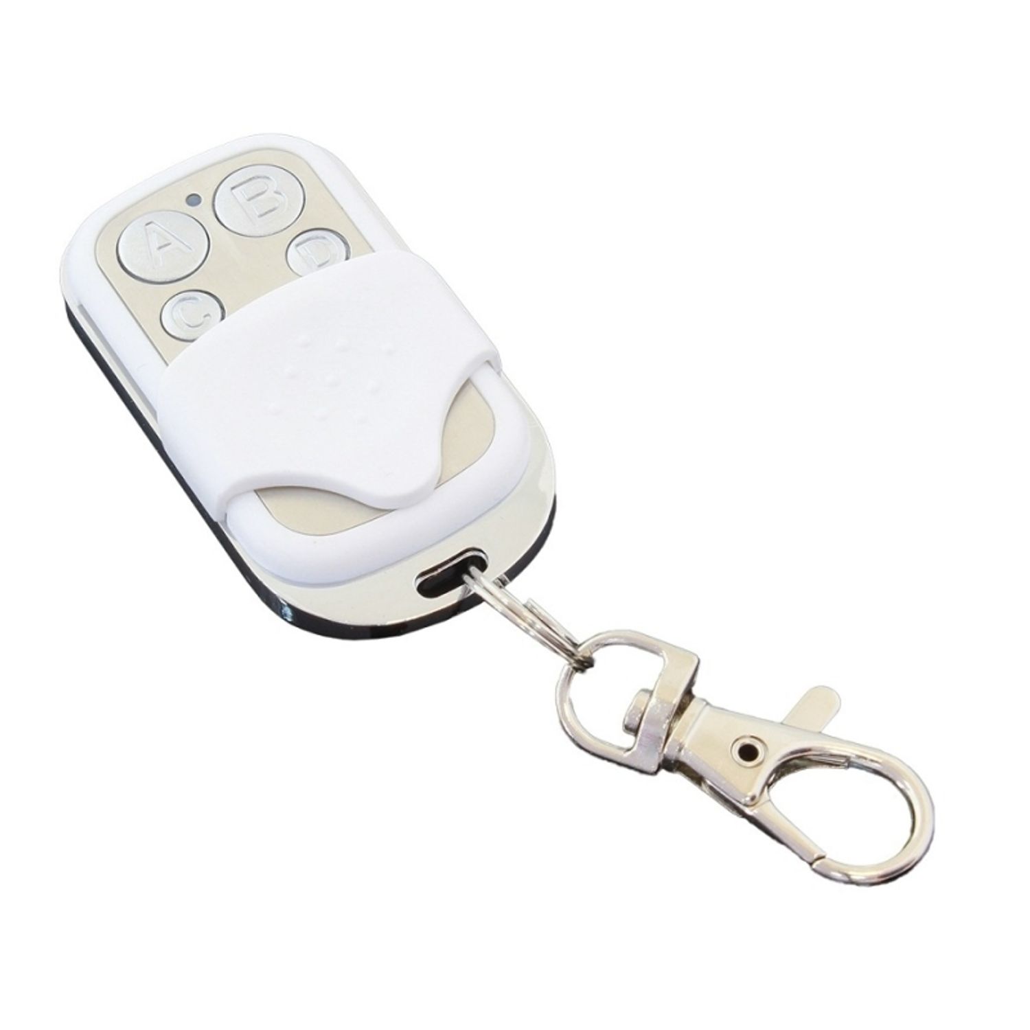 Telecomanda universala cu auto-invatare cu 4 canale, cod fix 433,92 MHz Alb fotografia produsului