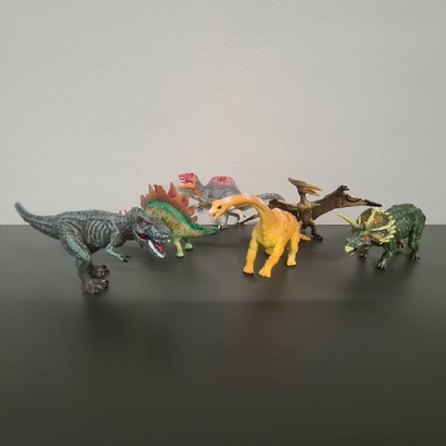 Set 6 figurine, model dinozaur, Gonga&reg; Multicolor fotografia produsului View 7 L