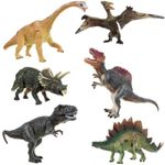 Set 6 figurine, model dinozaur, Gonga&reg; Multicolor fotografia produsului