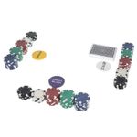Set poker, 300 jetoane, valiza depozitare de aluminiu, Gonga&reg; Multicolor fotografia produsului View 4 S