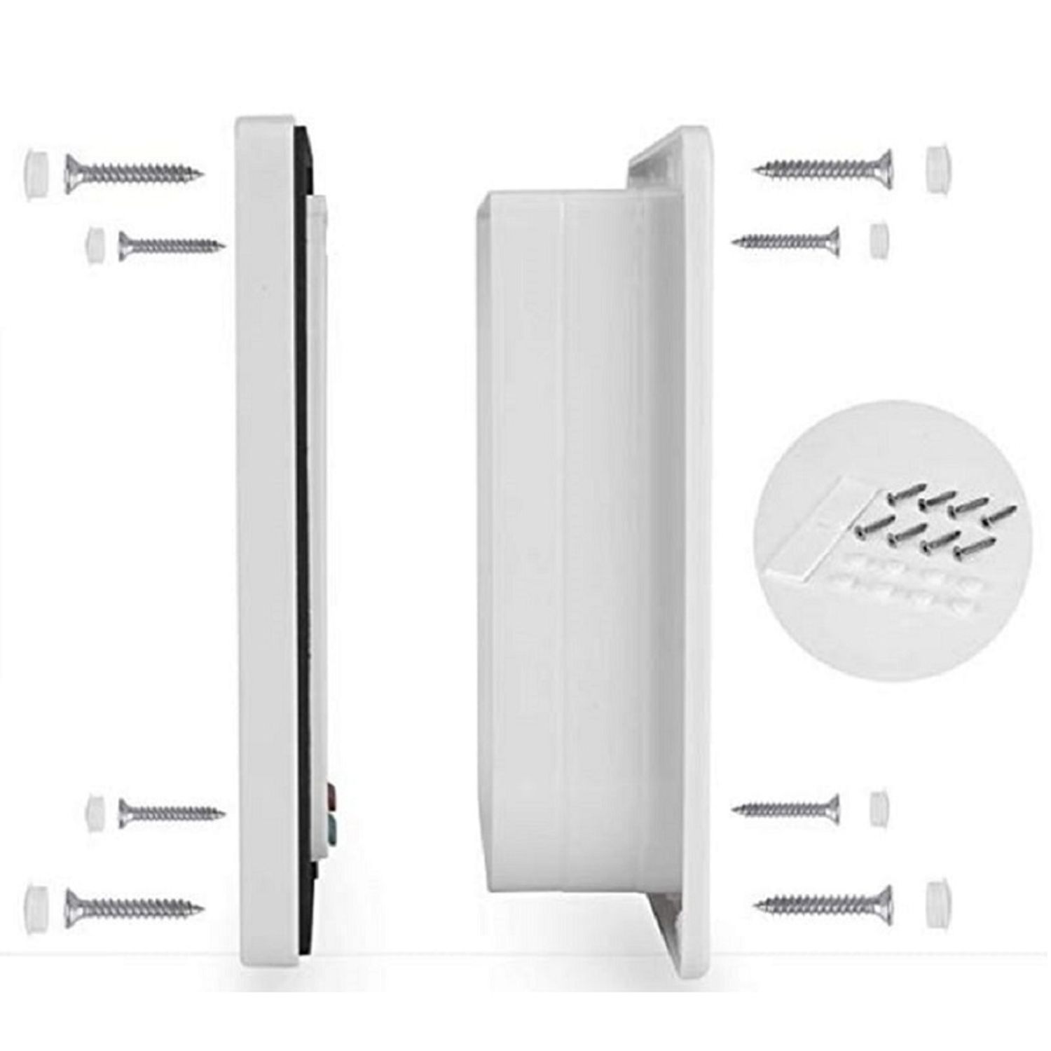 Usa batanta din plastic, pentru pisici, Gonga&reg; Alb L fotografia produsului View 4 L