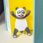 Semn de carte, model 3D, Gonga&reg; Alb/Negru fotografia produsului View 3 S