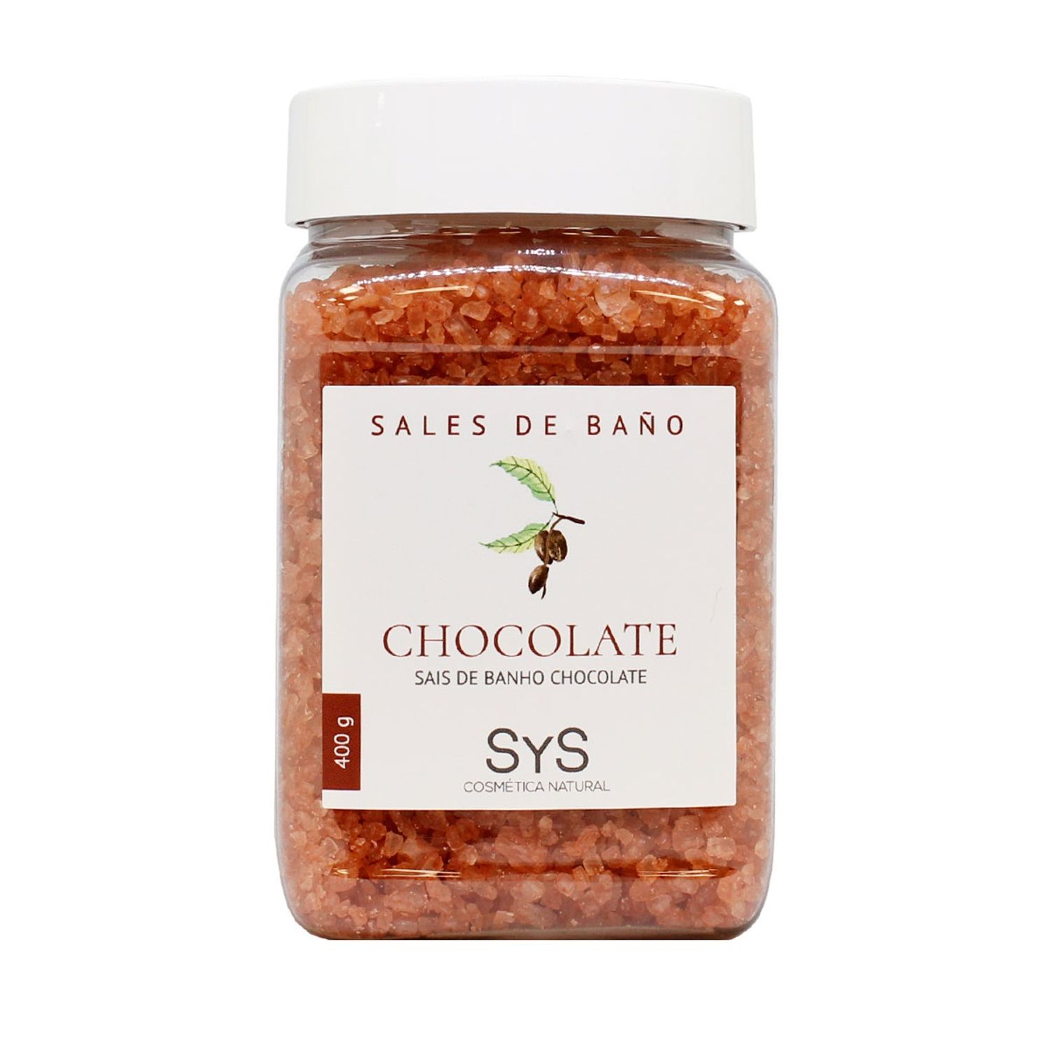 Sare marina de baie Laboratorio SyS, Ciocolata 400 g fotografia produsului