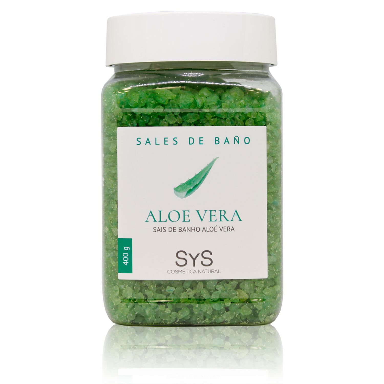 Sare marina de baie Laboratorio SyS, Aloe Vera 400 g fotografia produsului View 2 L