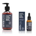 Set ingrijire barba Laboratorio SyS, Sampon 300 ml si ulei 30 ml fotografia produsului View 8 S