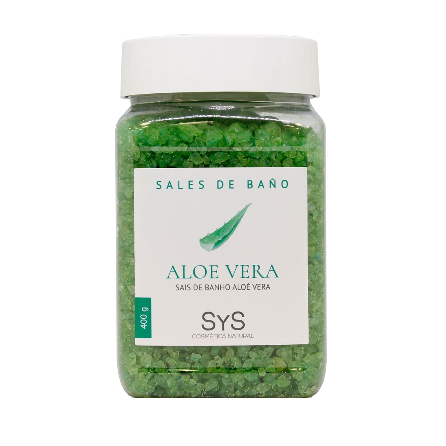 Sare marina de baie Laboratorio SyS, Aloe Vera 400 g fotografia produsului