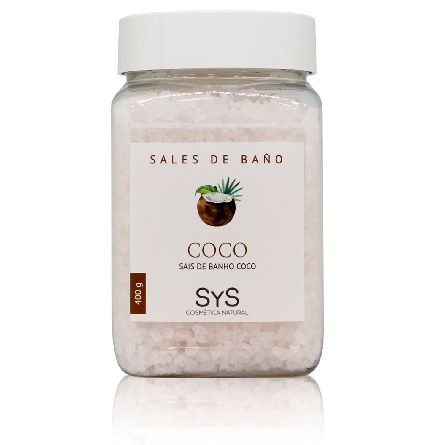Sare de mare pentru baie Laboratorio SyS, Cocos 400 g fotografia produsului View 2 L