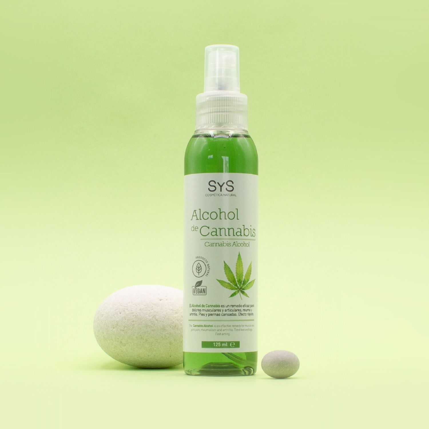 Alcool natural de canabis Laboratorio SyS 125 ml fotografia produsului View 5 L