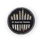 Set ace de cusut cu urechi aurii de diferite marimi Sharps, 30 bucati fotografia produsului View 5 S