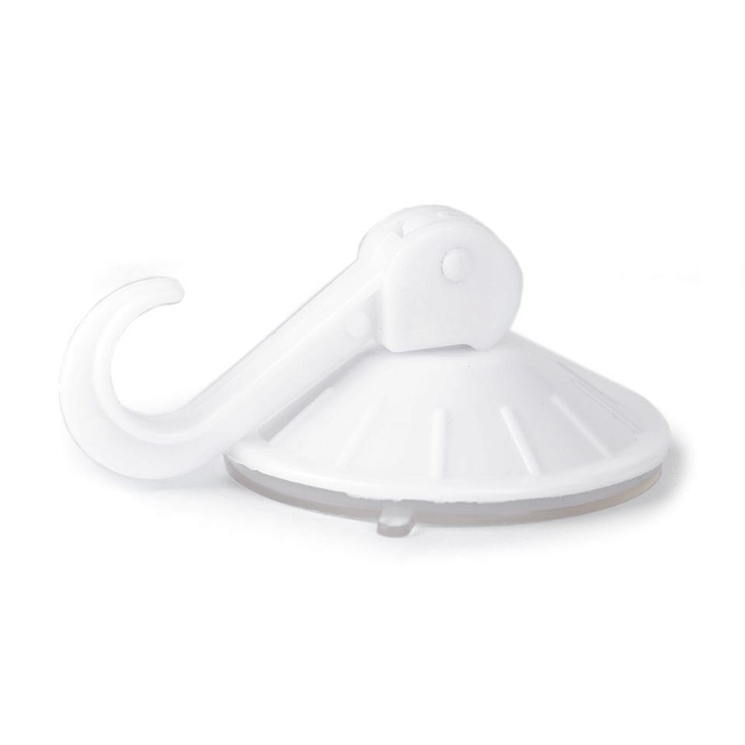 Carlig din plastic cu ventuza 5.5 cm Alb fotografia produsului
