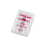 Ac dublu masina cusut casnica, pentru materiale elastice Organ 75/4 fotografia produsului