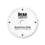 Disc pentru kumihimo, pentru impletit snur 16.5 cm Alb fotografia produsului
