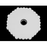 Disc pentru kumihimo, pentru impletit snur 16.5 cm Alb fotografia produsului View 2 S