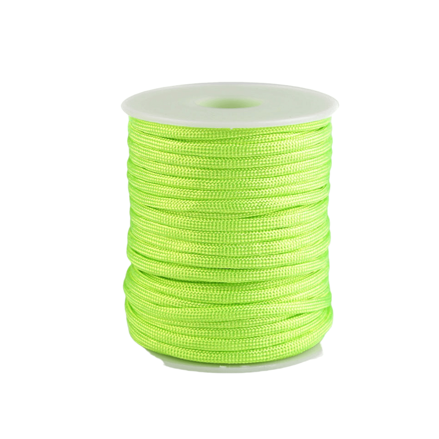 Cordelina paracord, diametru 4 mm, 23 m Verde neon fotografia produsului