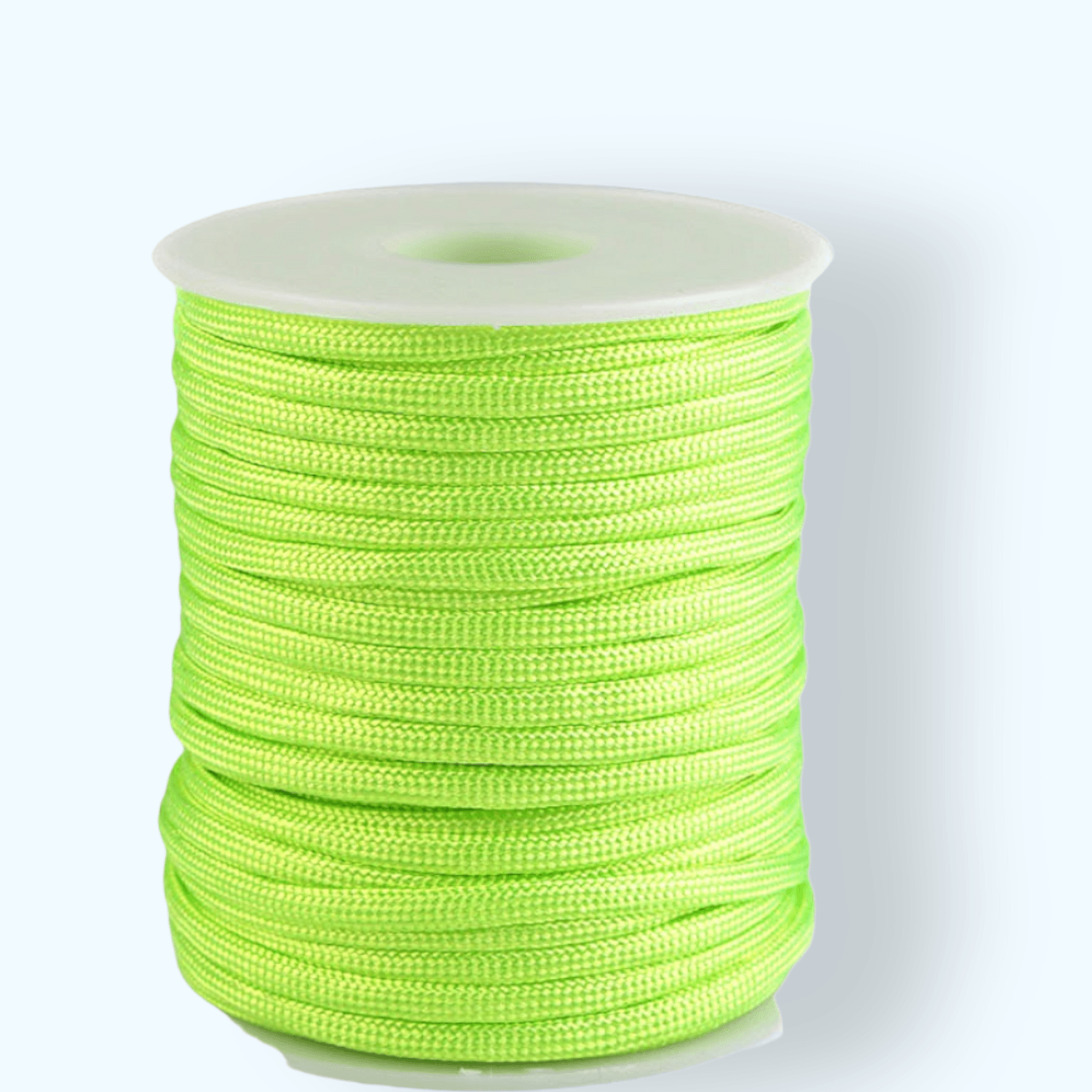 Cordelina paracord, diametru 4 mm, 23 m Verde neon fotografia produsului View 2 L