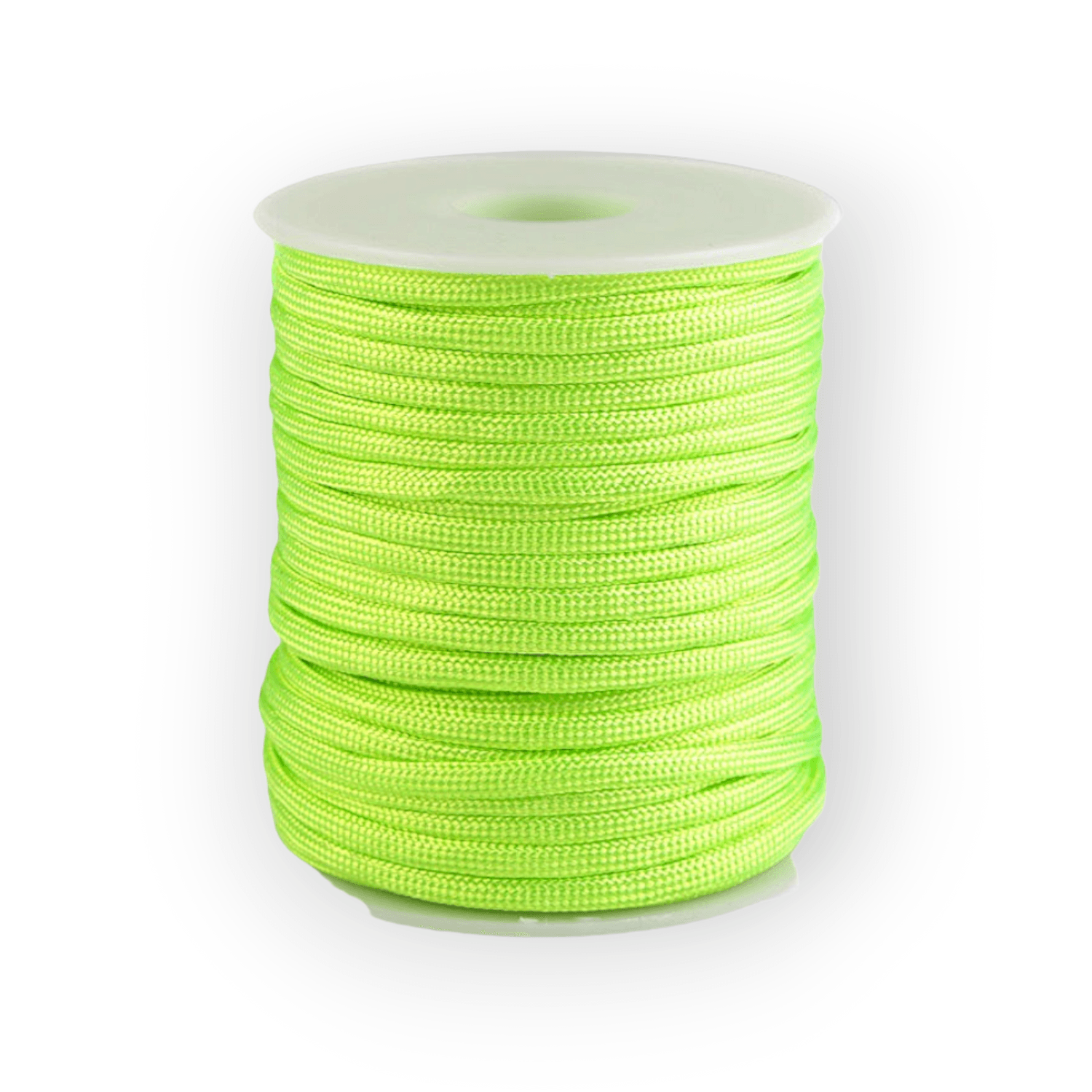 Cordelina paracord, diametru 4 mm, 23 m Verde neon fotografia produsului View 5 L