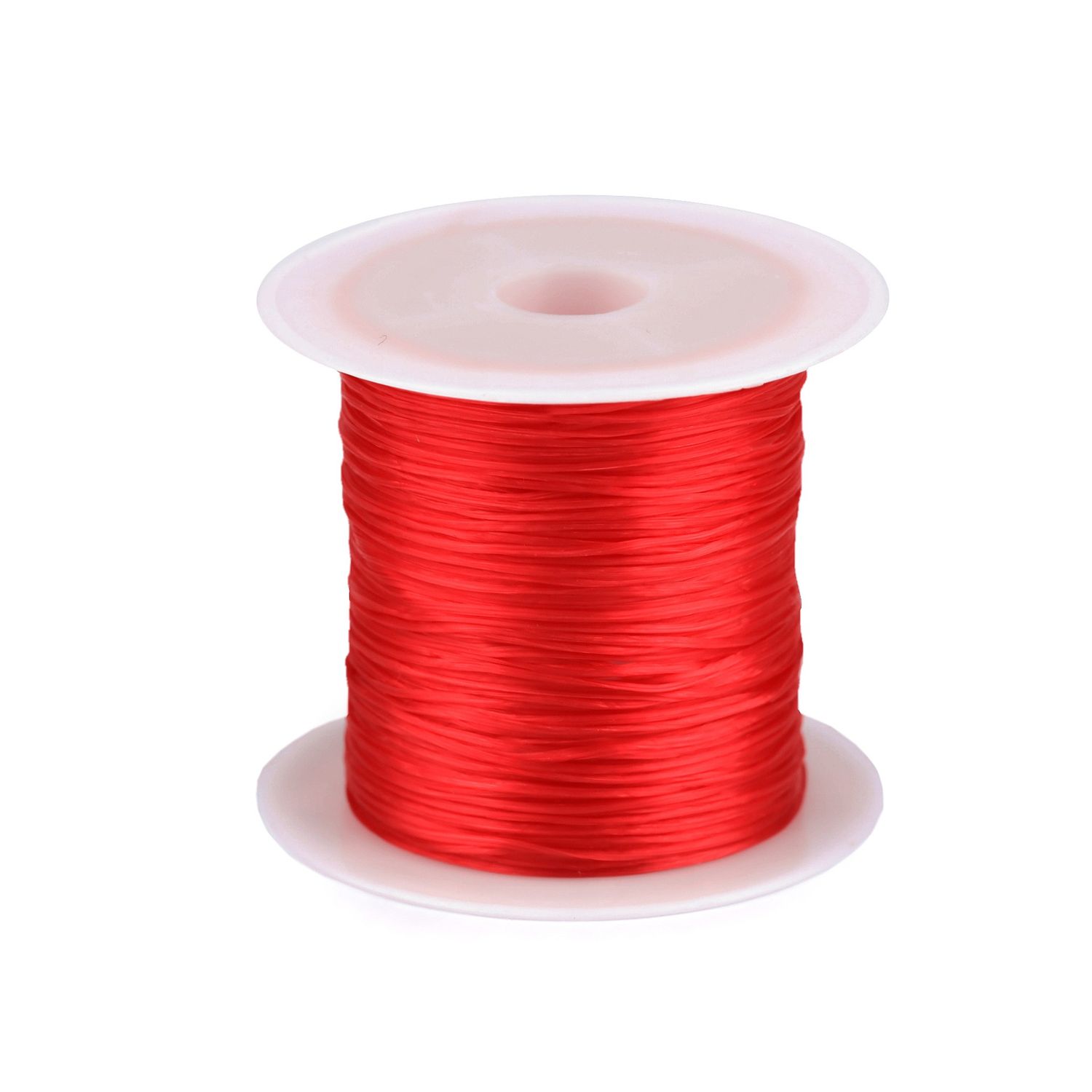 Fir elastic plat diametru 1 mm, Rosu fotografia produsului