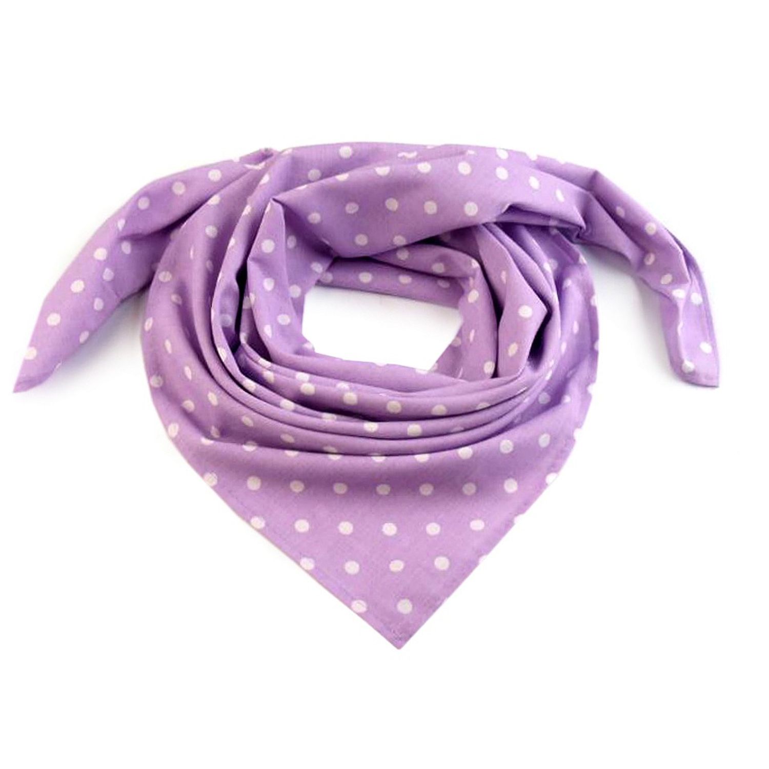 Batic bumbac, imprimeu buline, 65x65 cm Violet fotografia produsului