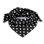 Batic bumbac, imprimeu buline, 65x65 cm Negru fotografia produsului