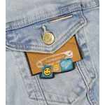 Aplicatie decorativa termoadeziva 4,8 x 7,2 cm Bej fotografia produsului View 2 S