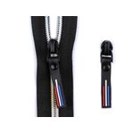 Cursor metalic pentru fermoar spiralat 6 mm Negru fotografia produsului View 2 S
