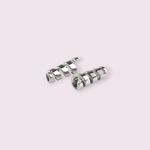 Set 2 terminatii metalice pentru snur 4 mm Argintiu fotografia produsului View 3 S