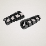 Set 2 terminatii metalice pentru snur 4 mm Negru fotografia produsului View 6 S