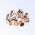 Set 10 terminatii metalice pentru snur 5.5 mm Auriu rose fotografia produsului View 4 S