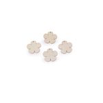 Set 10 forme decorabile din lemn 4 cm Floare natur fotografia produsului View 2 S