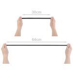 Elastic simplu plat, latime 10.6 mm, lungime 5 m, Alb fotografia produsului View 2 S