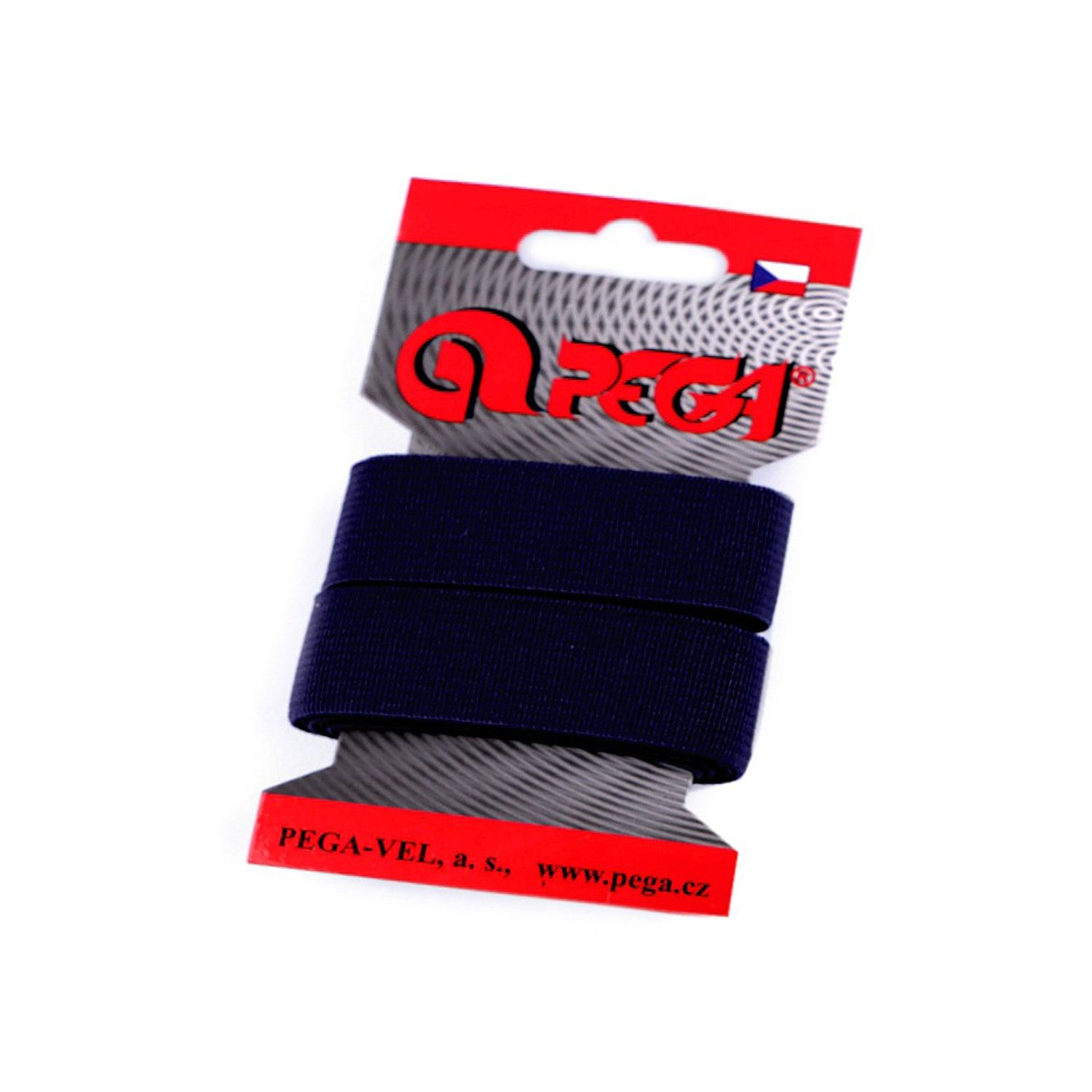 Elastic simplu plat, latime 20 mm, lungime 1.5 m, Bleumarin fotografia produsului