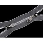 Fermoar plastic detasabil, 2 cursoare, lungime 60 cm, Transparent fotografia produsului View 2 S