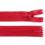Fermoar ascuns nedetasabil, lungime 50 cm Rosu fotografia produsului